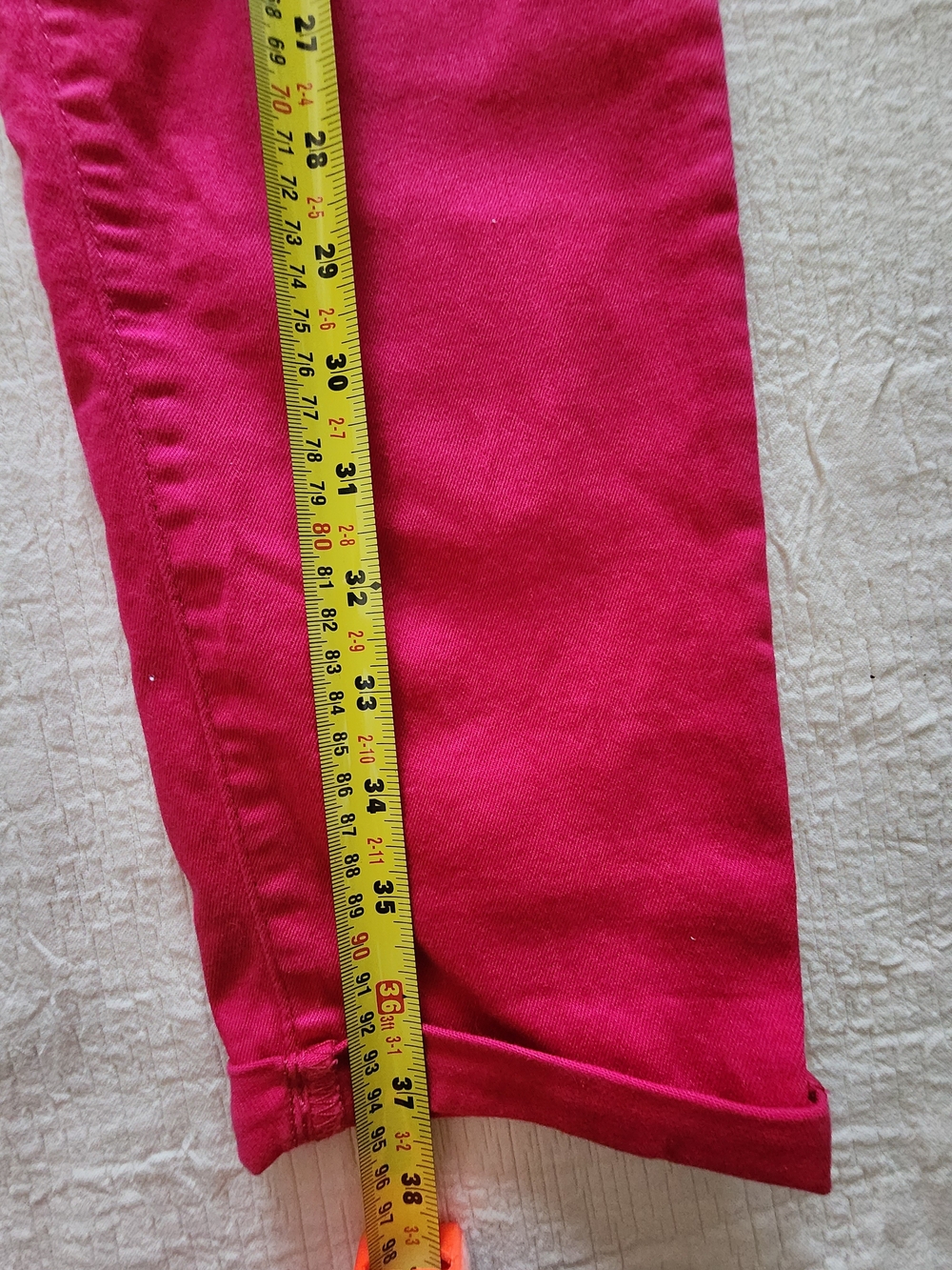 Hugo Boss Vibrant Fuchsia Pink Skinny Jeans - Size 29 - Picture 7 of 7